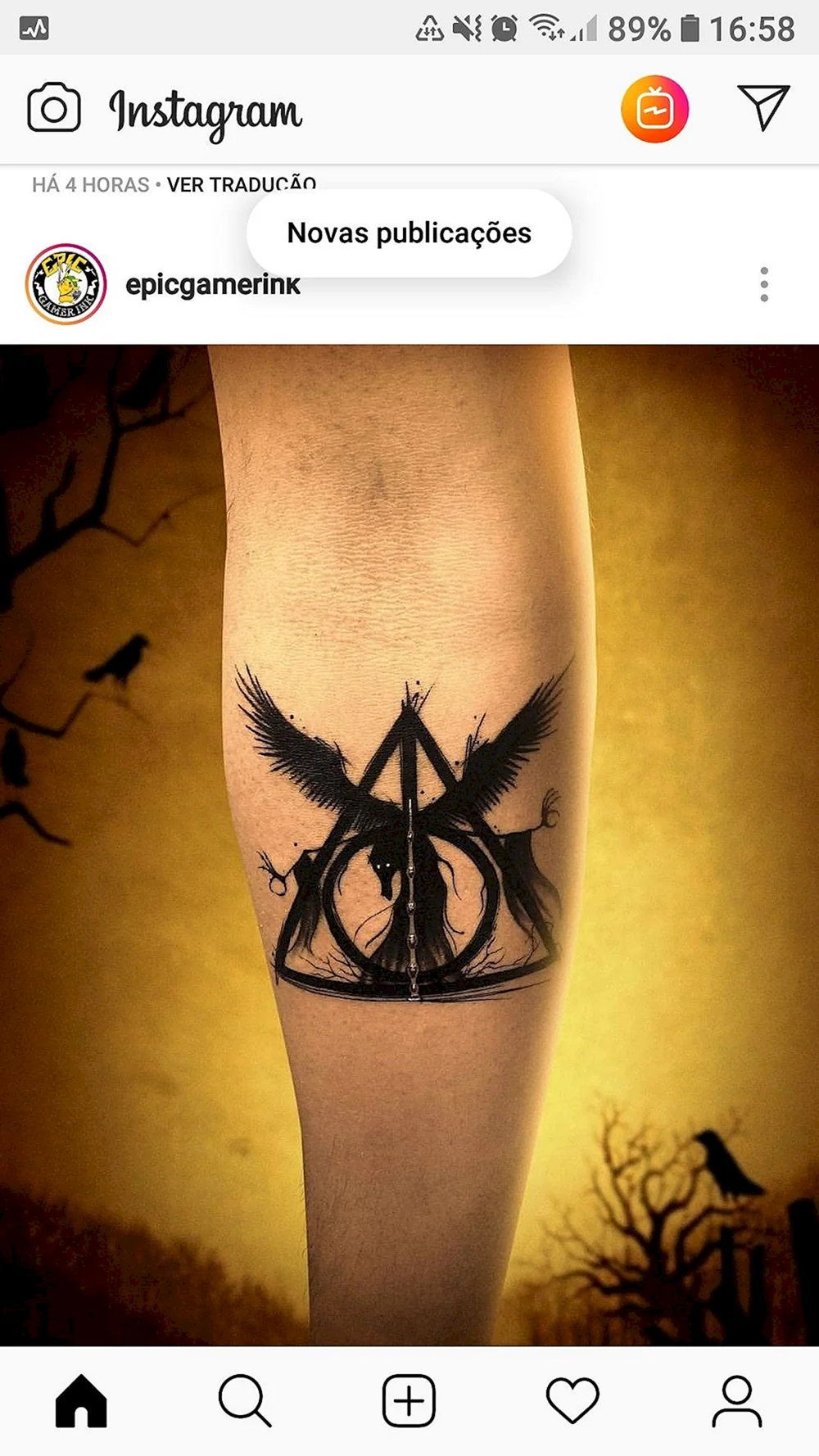 Deathly Hallows Tattoo