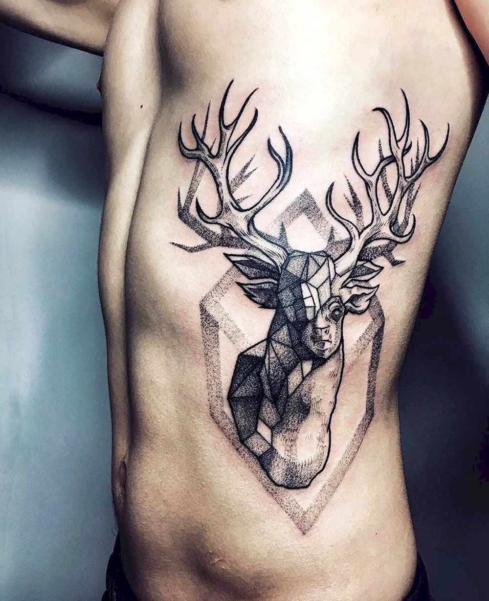 Deer tatto