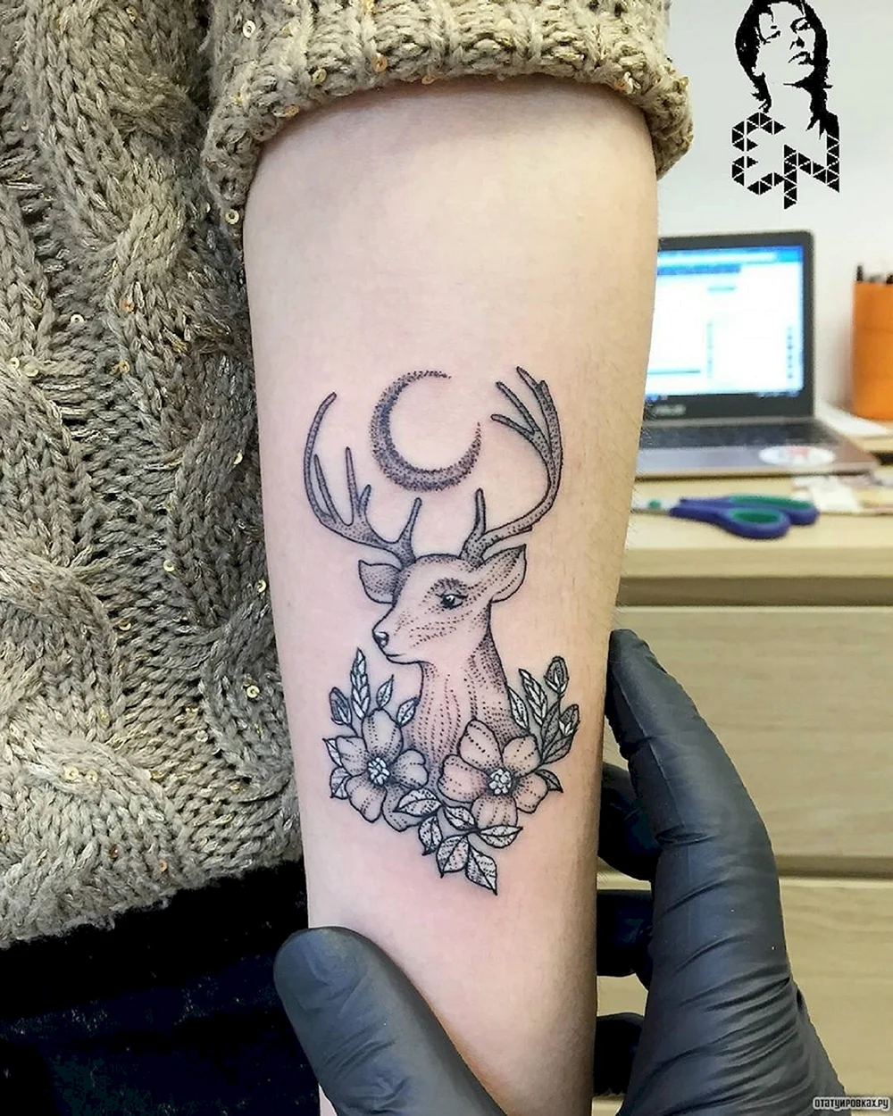 Deer Tattoo cute
