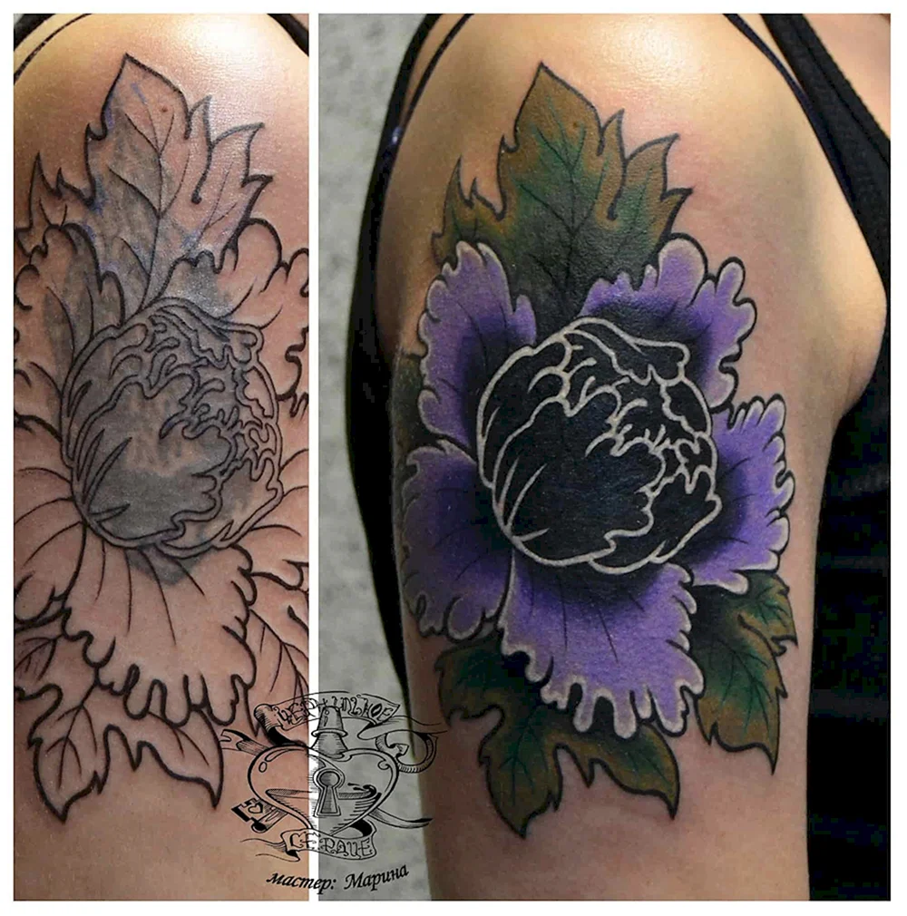 Delicate Tattoo Cover up