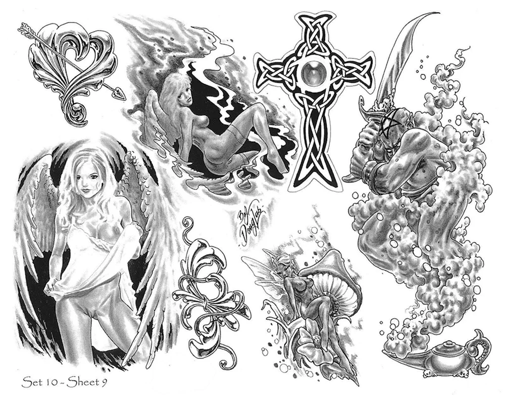 Devil Tattoo Sketch