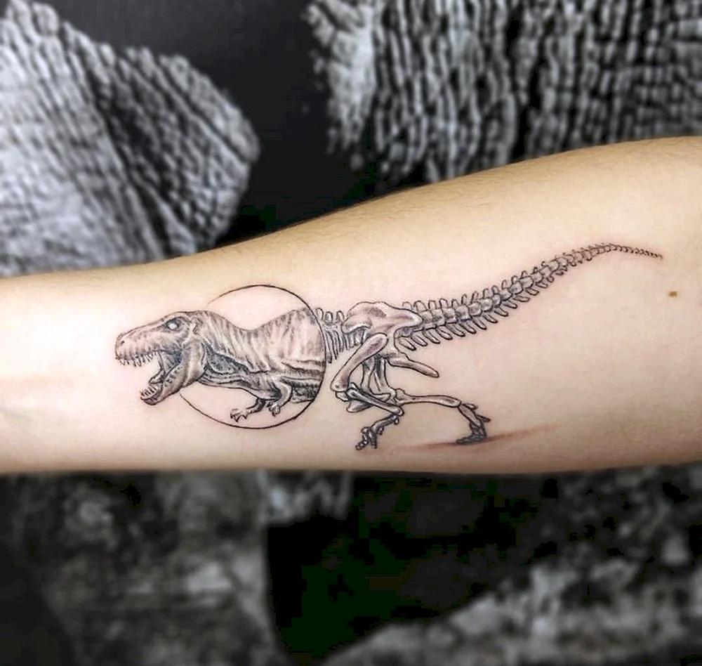 Dinosaurio tatto