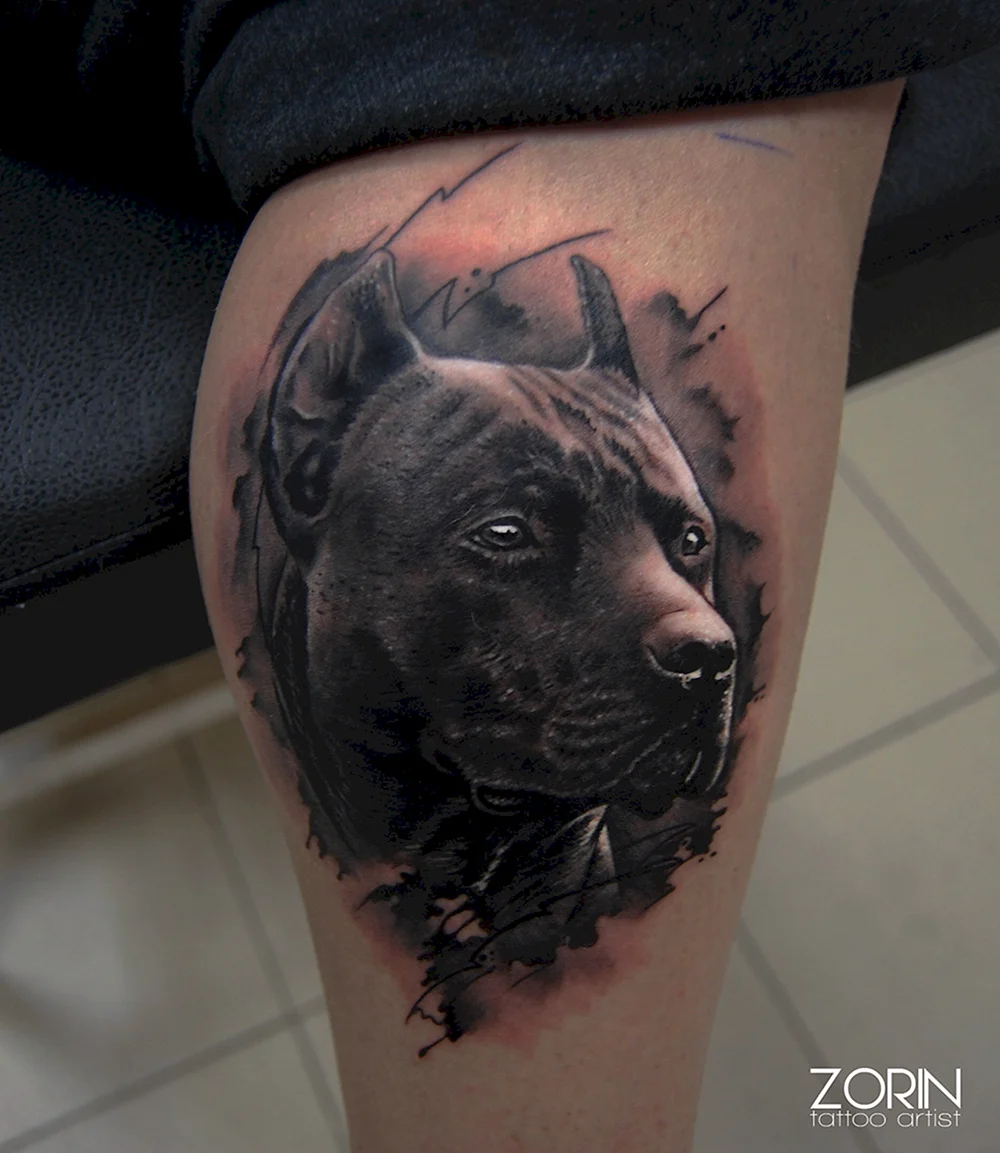 Dogs Black Tattoo
