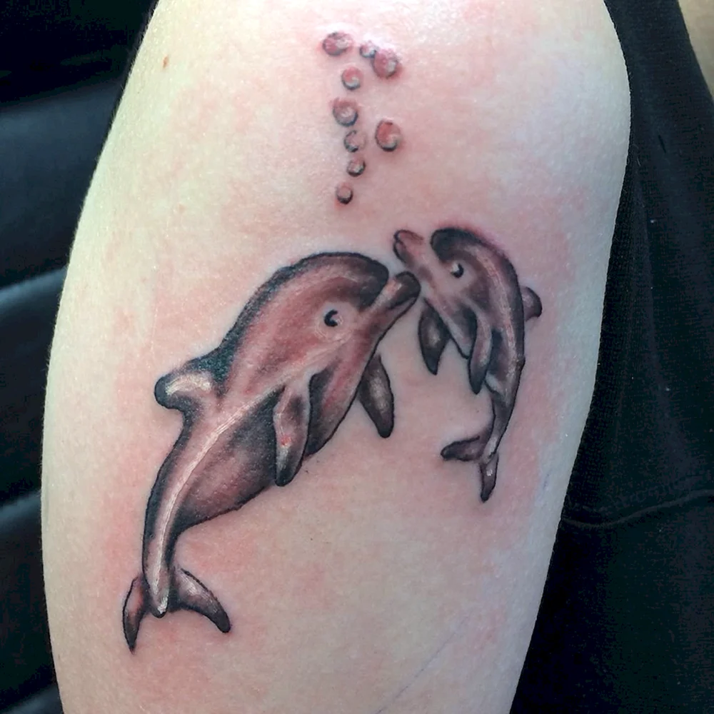 Dolphin Tattoo for girls