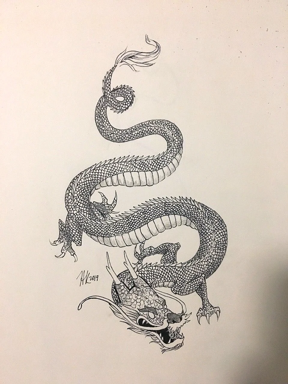 Dragon Tattoo line