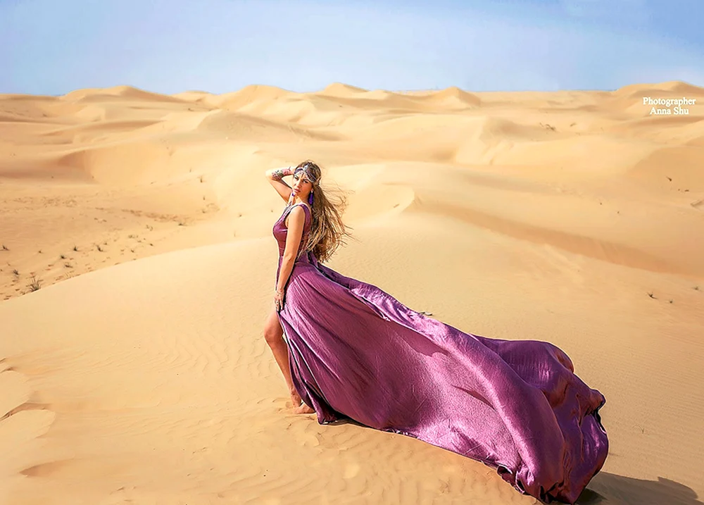 Dresses in Desert