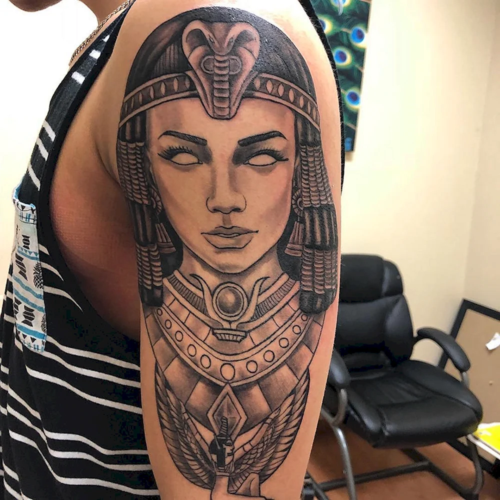 Египетская Клеопатра тату