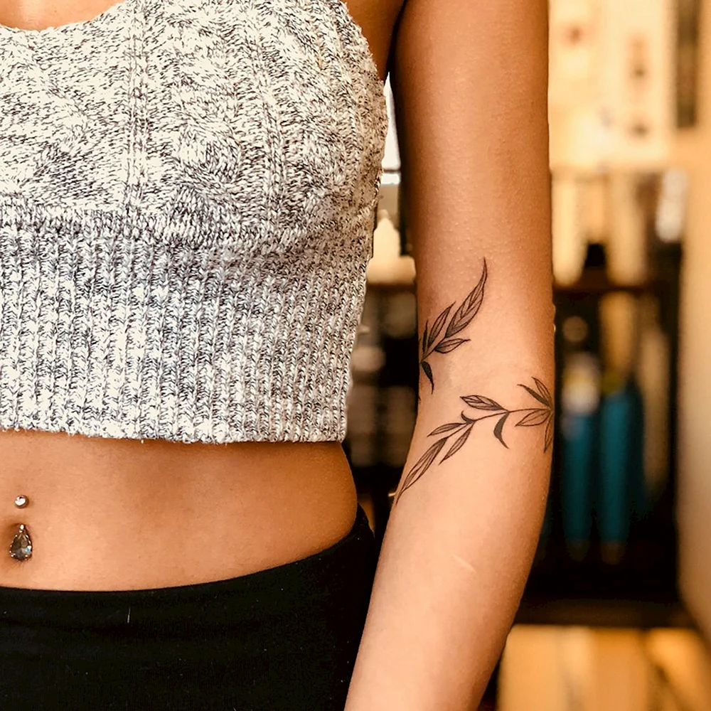 Elbow Tattoos for women