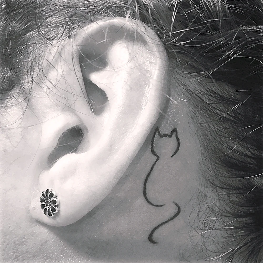 Elephant Ear Tattoo