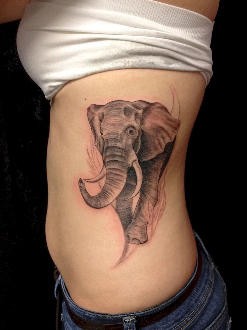 Elephant girl Tattoo