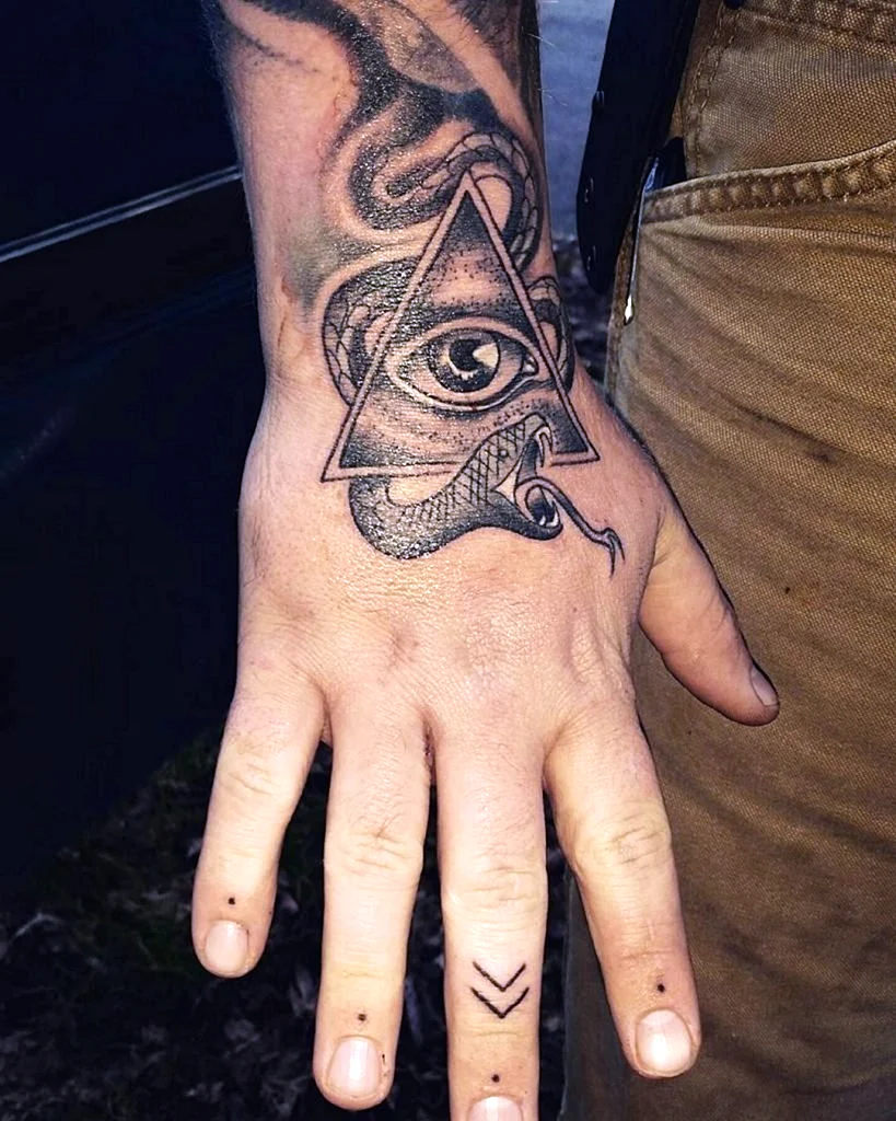 Eye of Agamotto Tattoo