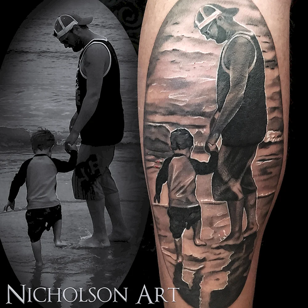 Father son Tattoo