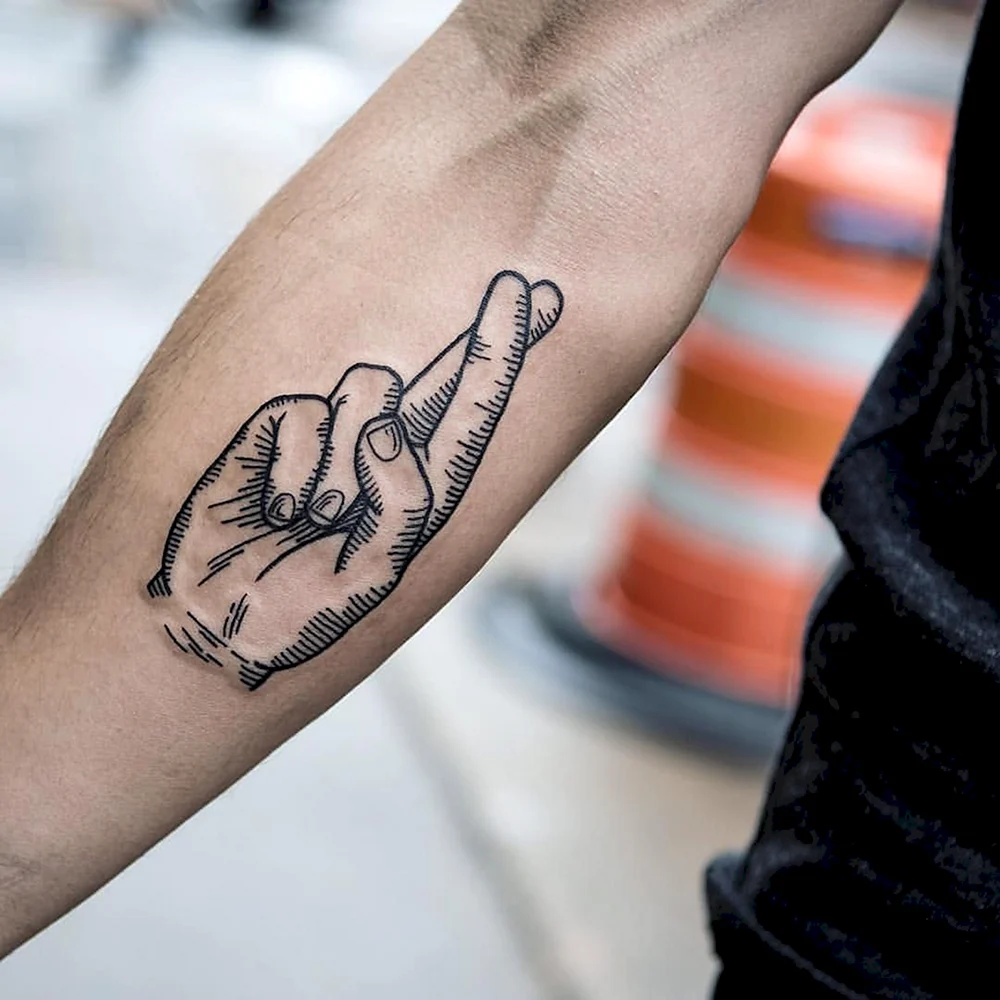 Finger Tattoos for men