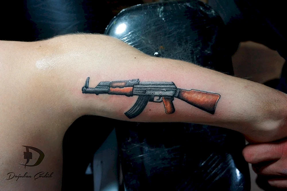 Firearms Tattoo