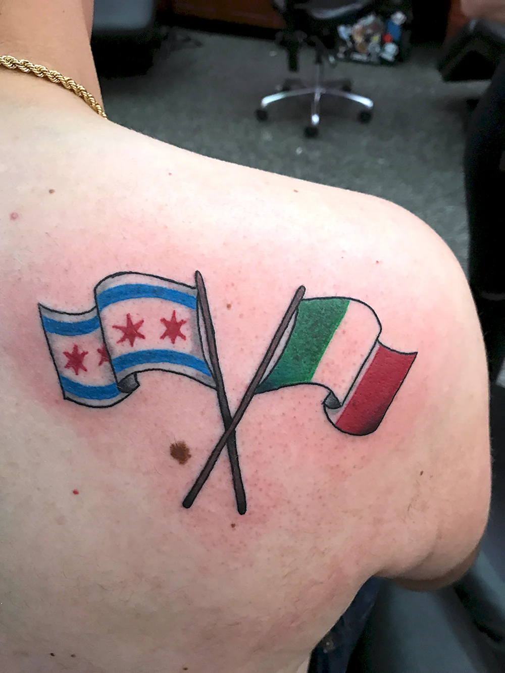 Flag Tattoo