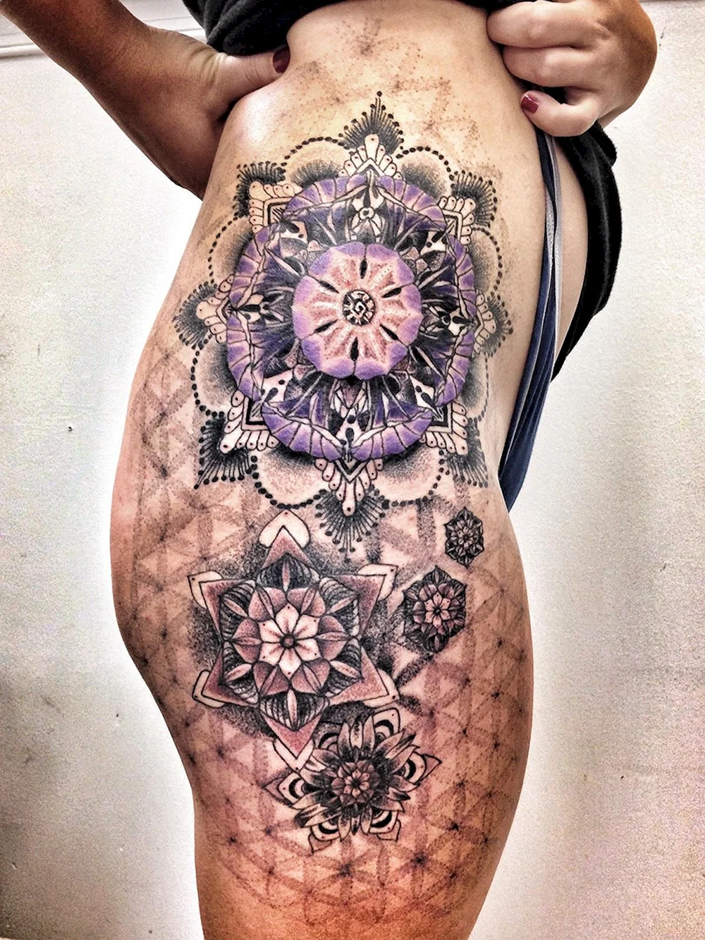 Flower Mandala Tattoo
