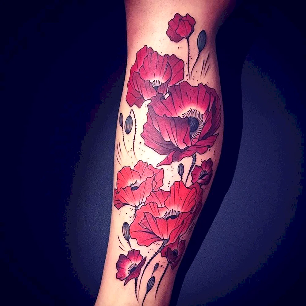Flower Tattoo Vintage