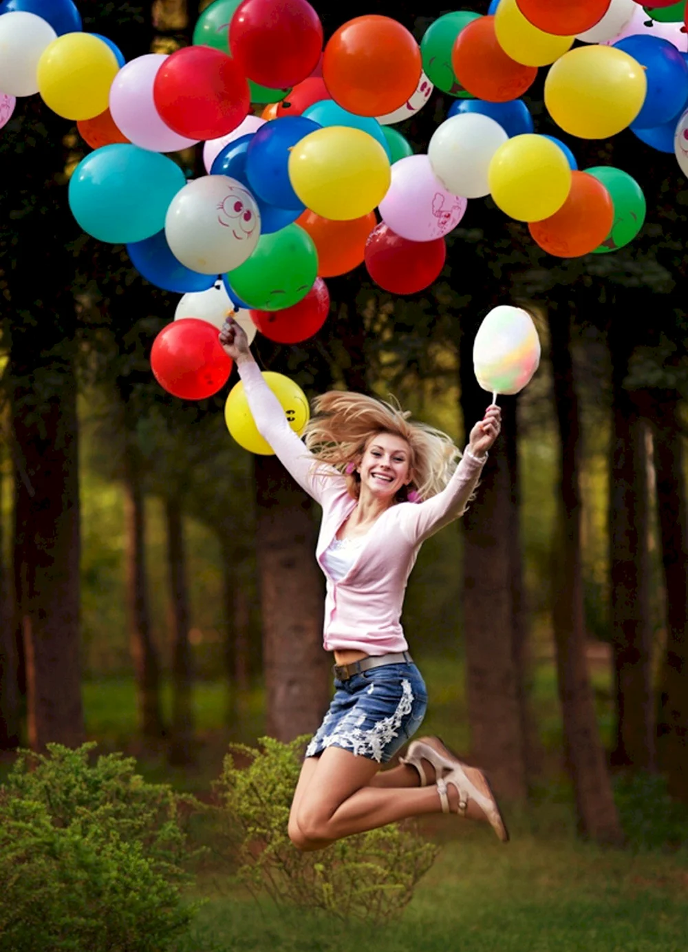 Фотосет с воздушными шарами