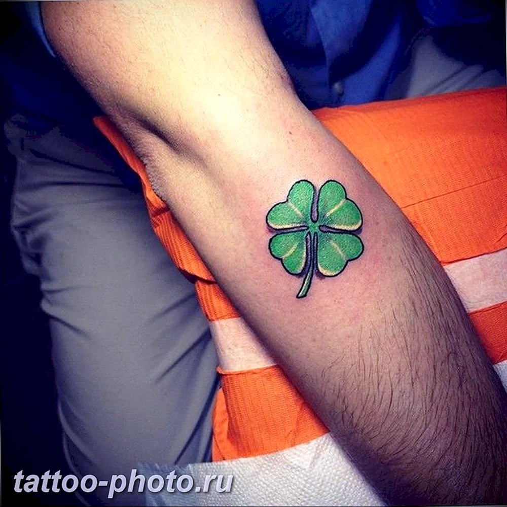 Four-Leaf Clover Tattoo