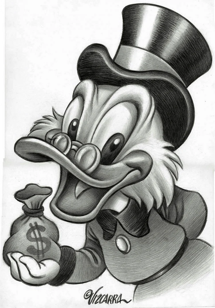 Gangster Scrooge MCDUCK