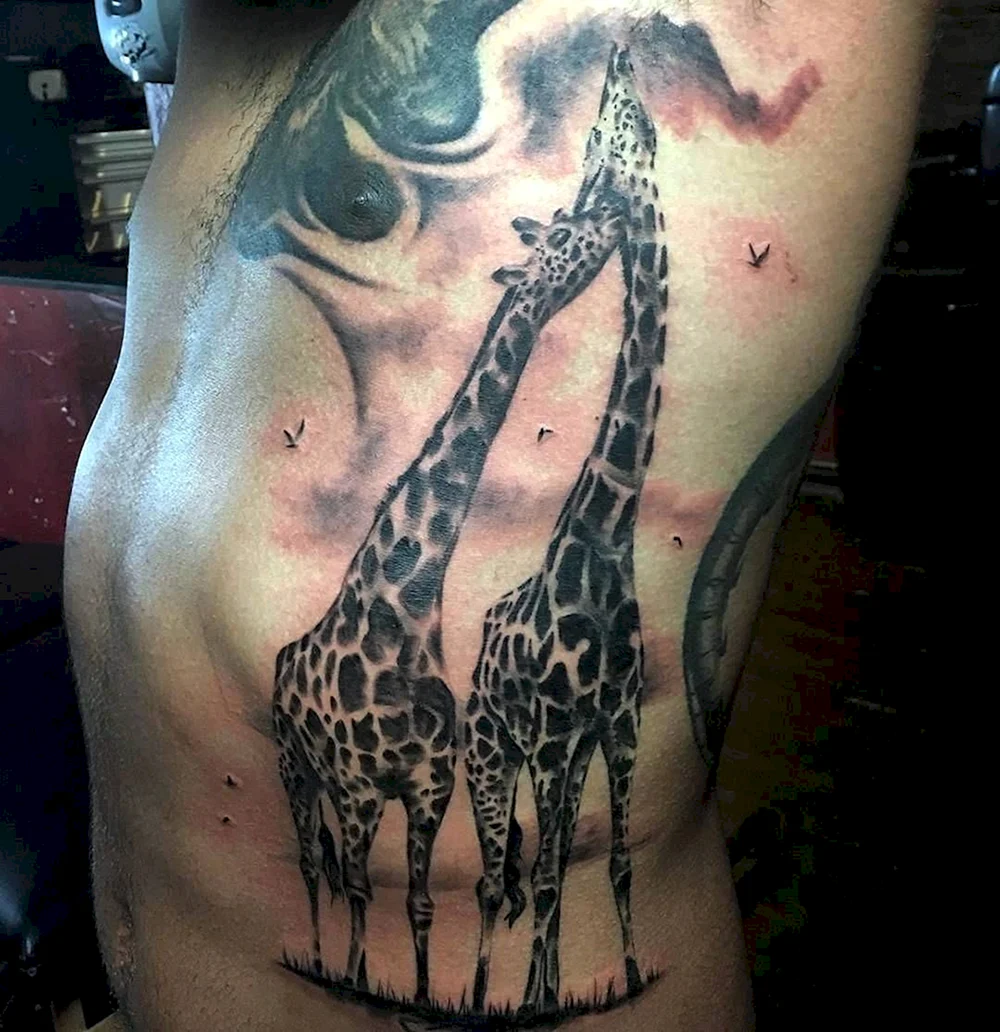 Giraffe Tattoo 2009 Galleria AMKINGDOM