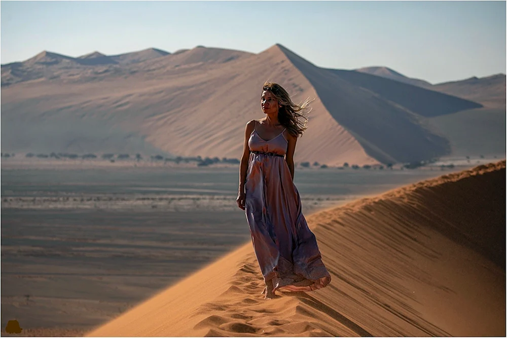 Girl in Desert