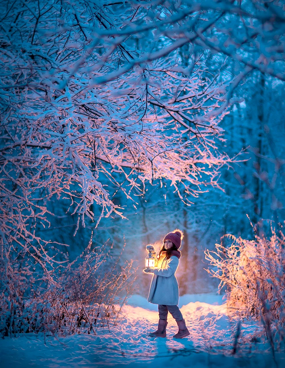 Girl in Winter