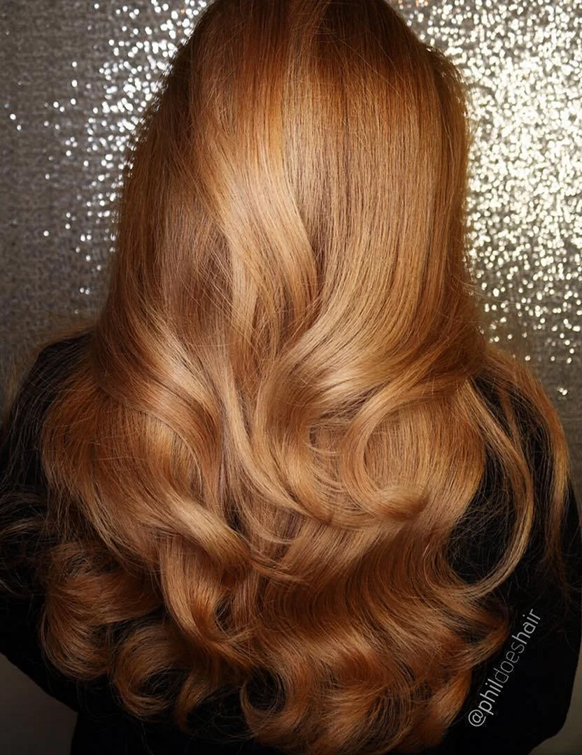 Golden hair Color