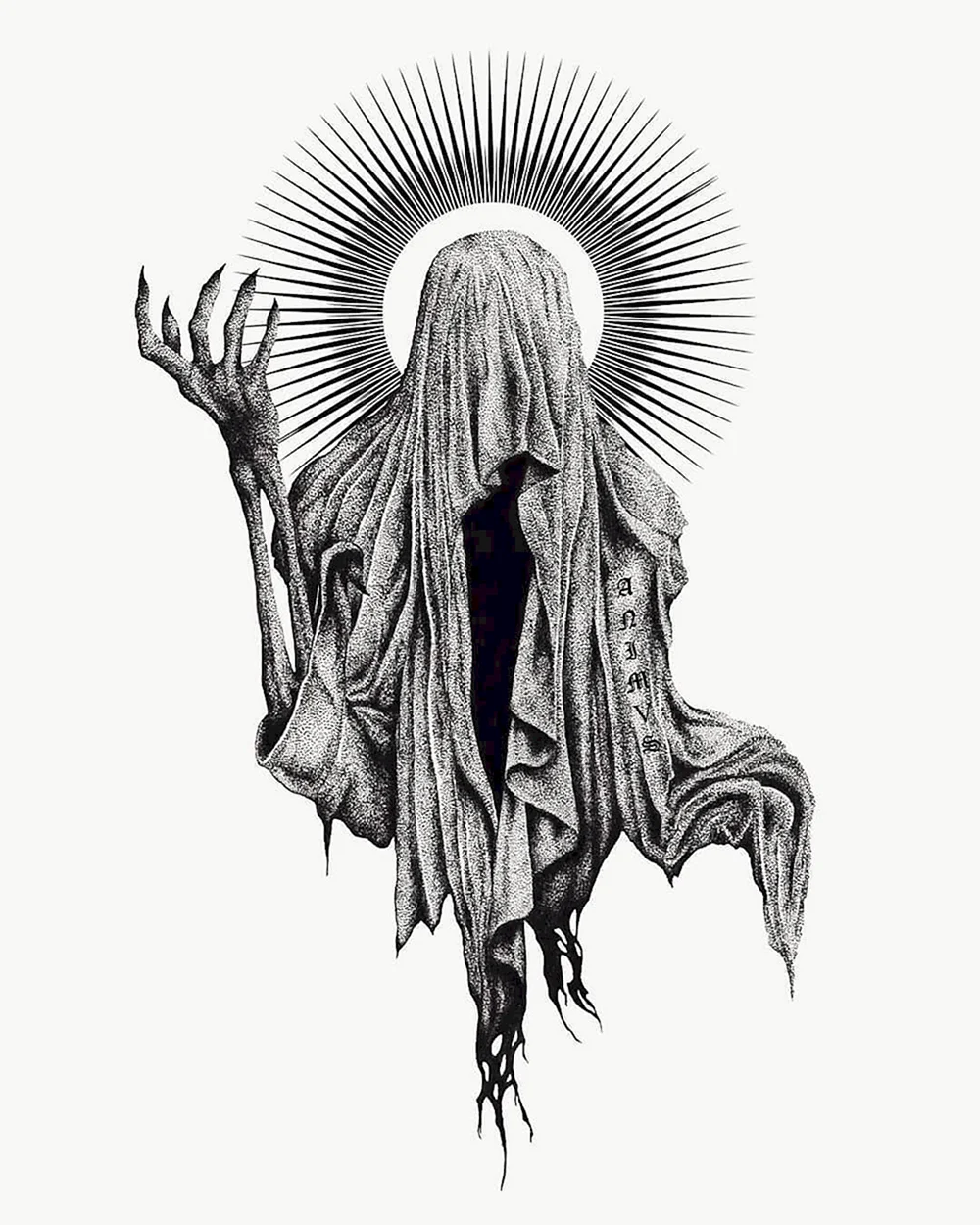 Gothic Demon Tattoo