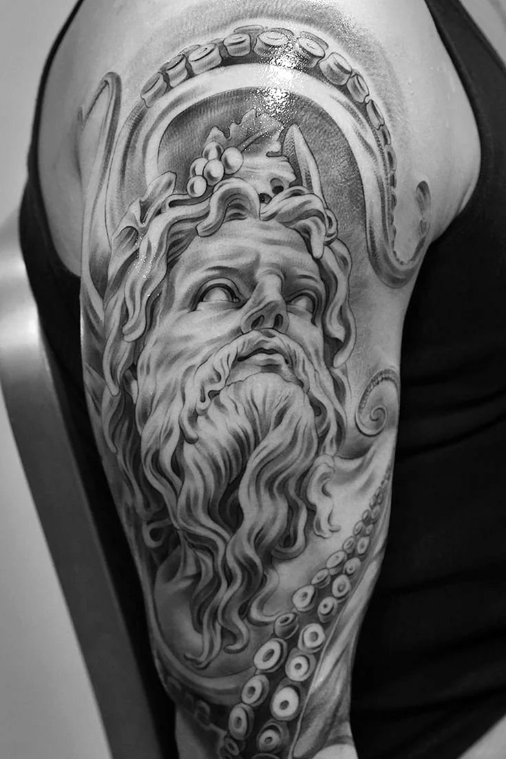 Greek God Tattoo