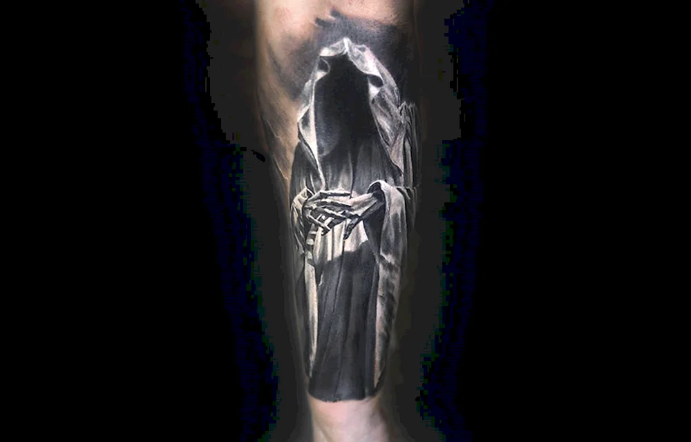 Grim Reaper women Tattoo