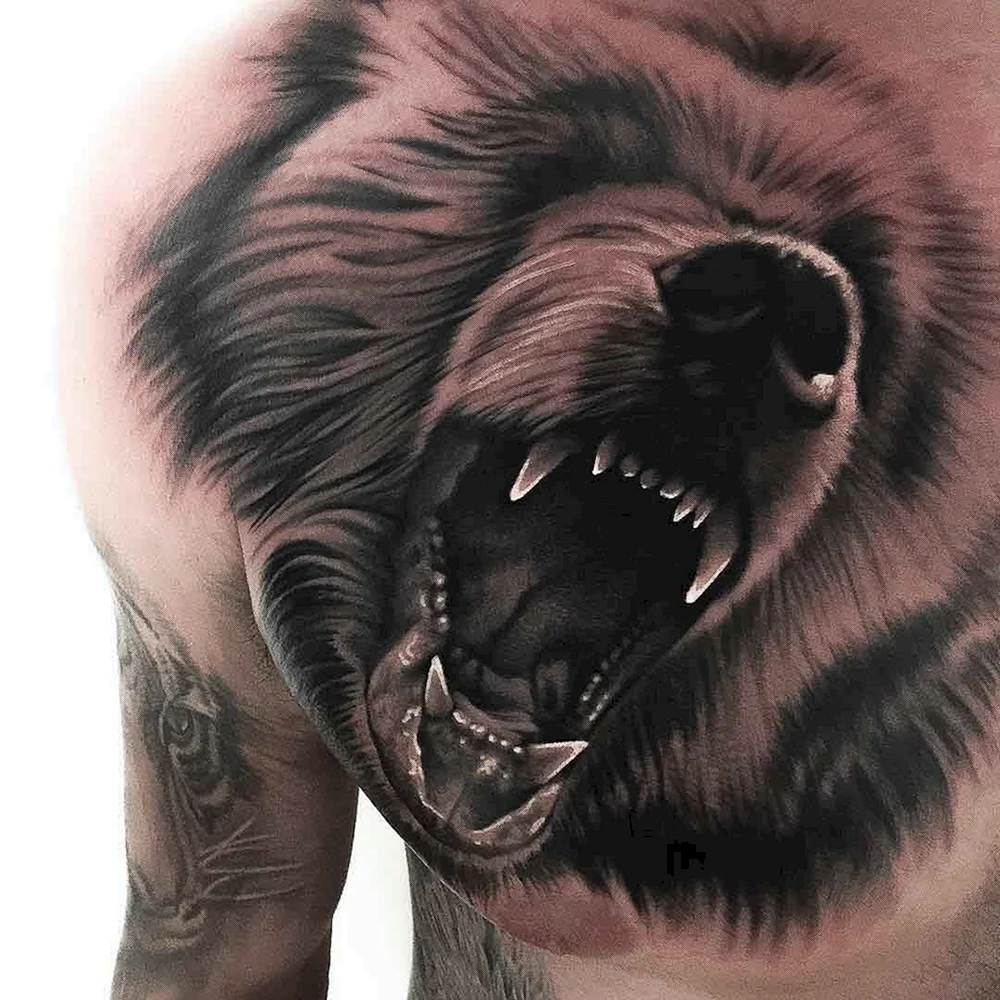 Grizzly Tattoo Design