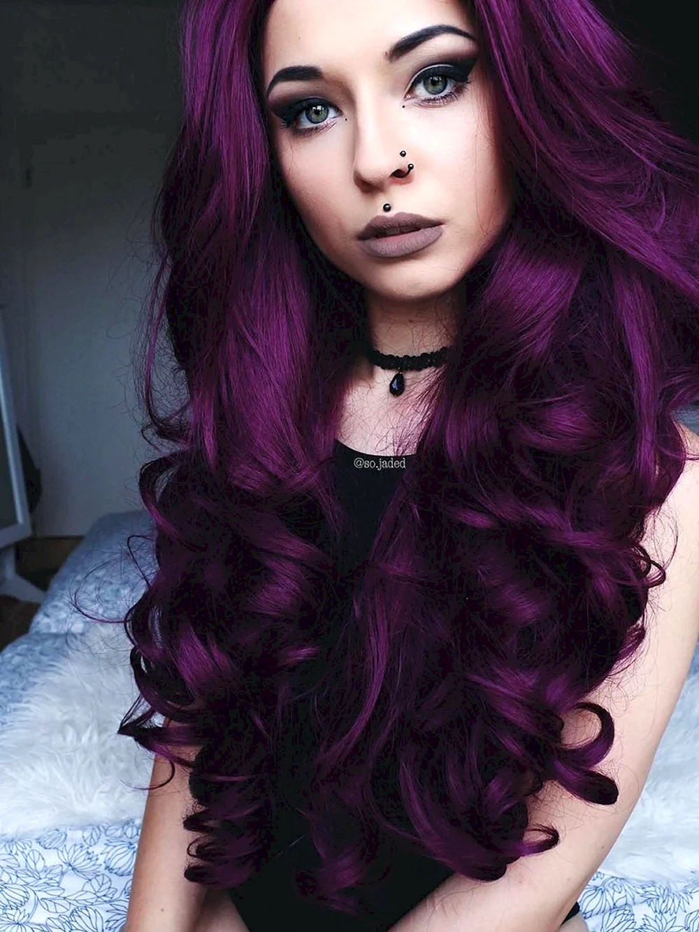 Hair Dye Purple