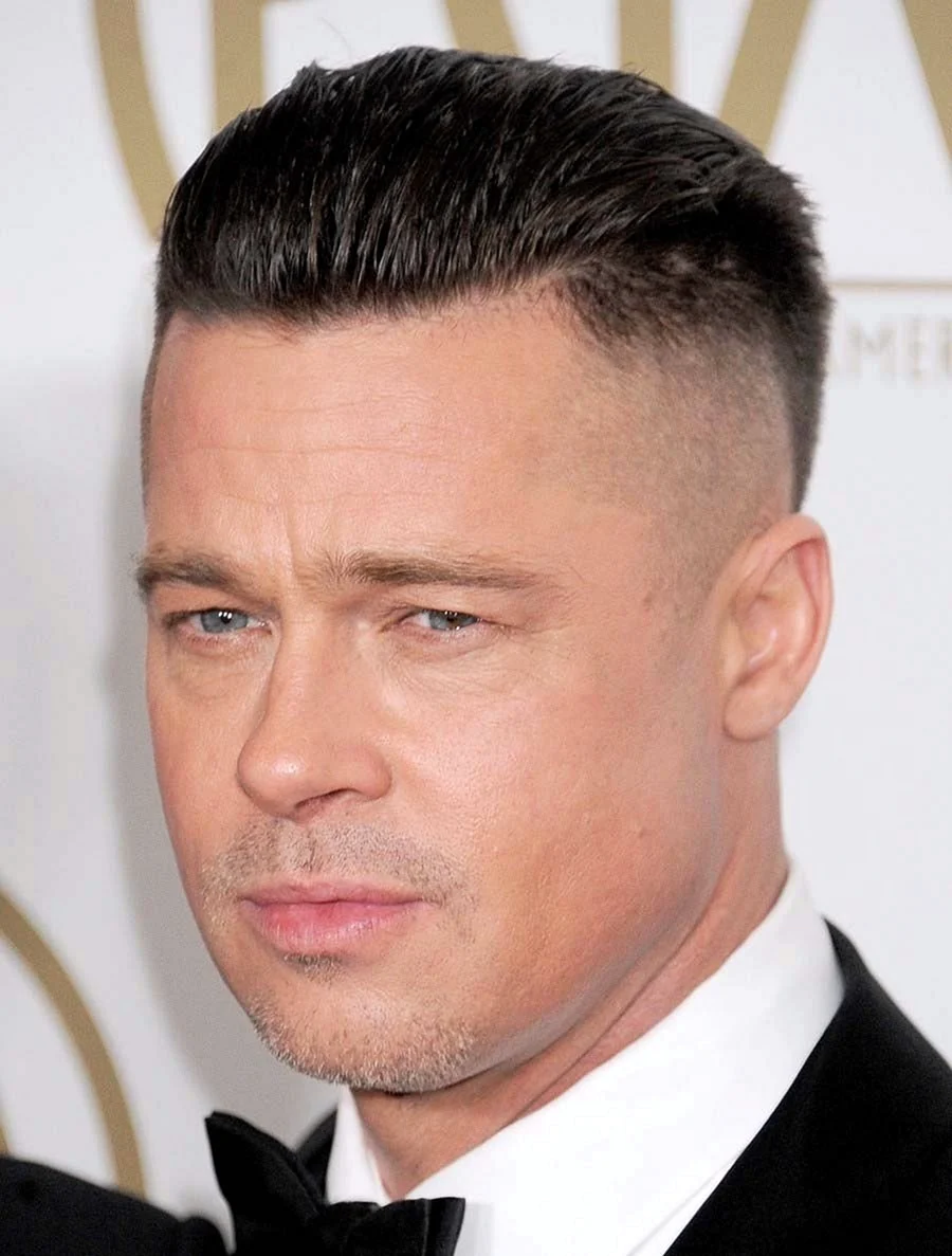 Haircut Brad Pitt