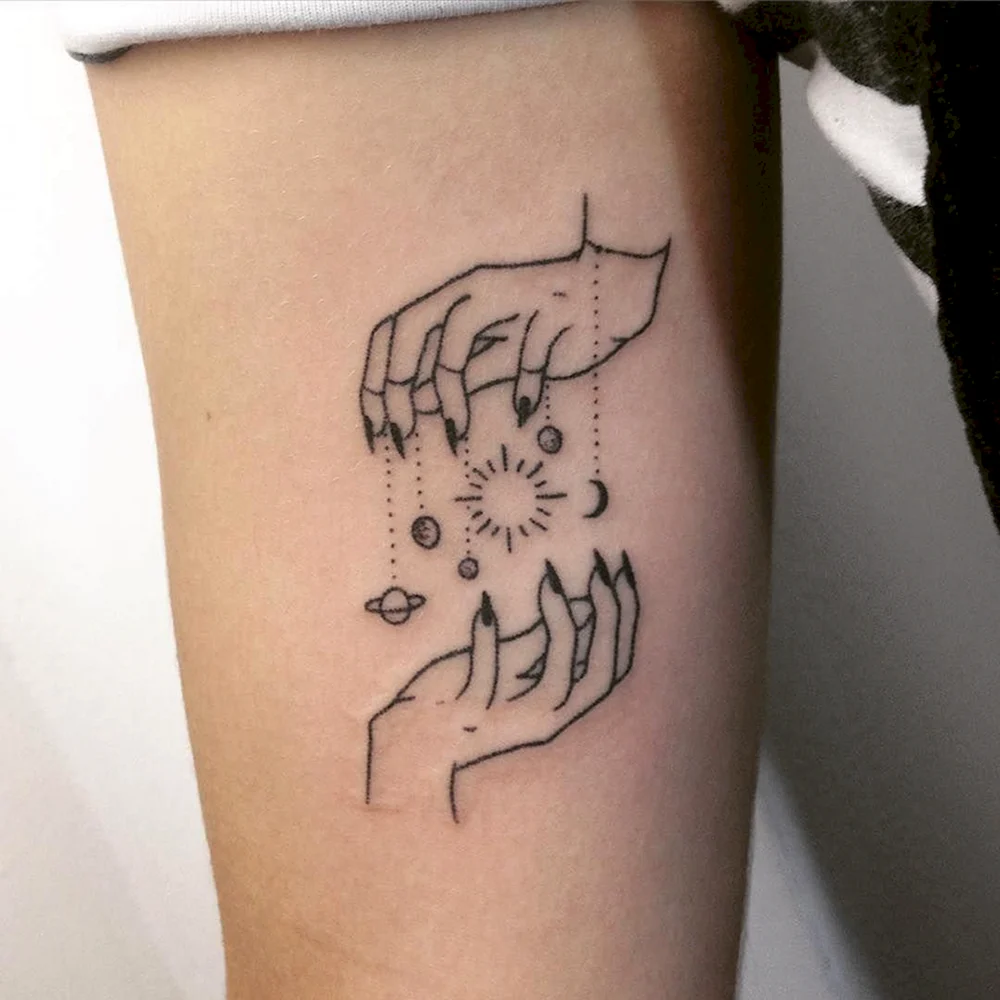 Hand poke Tattoo