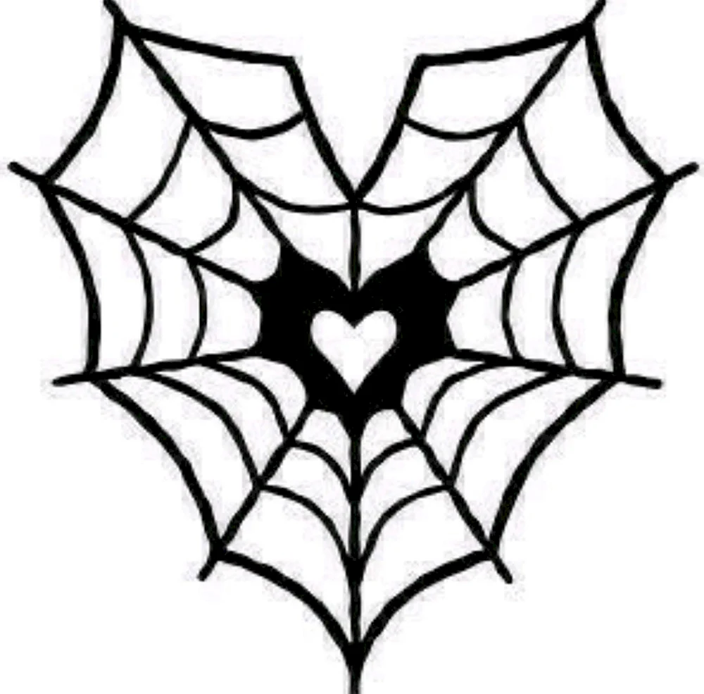 Heart Spider web