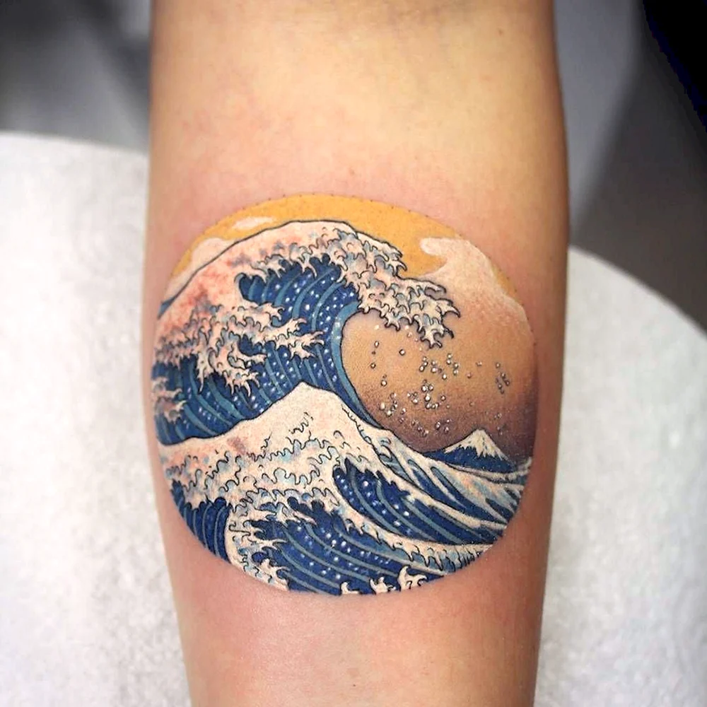 Hokusai Tattoo
