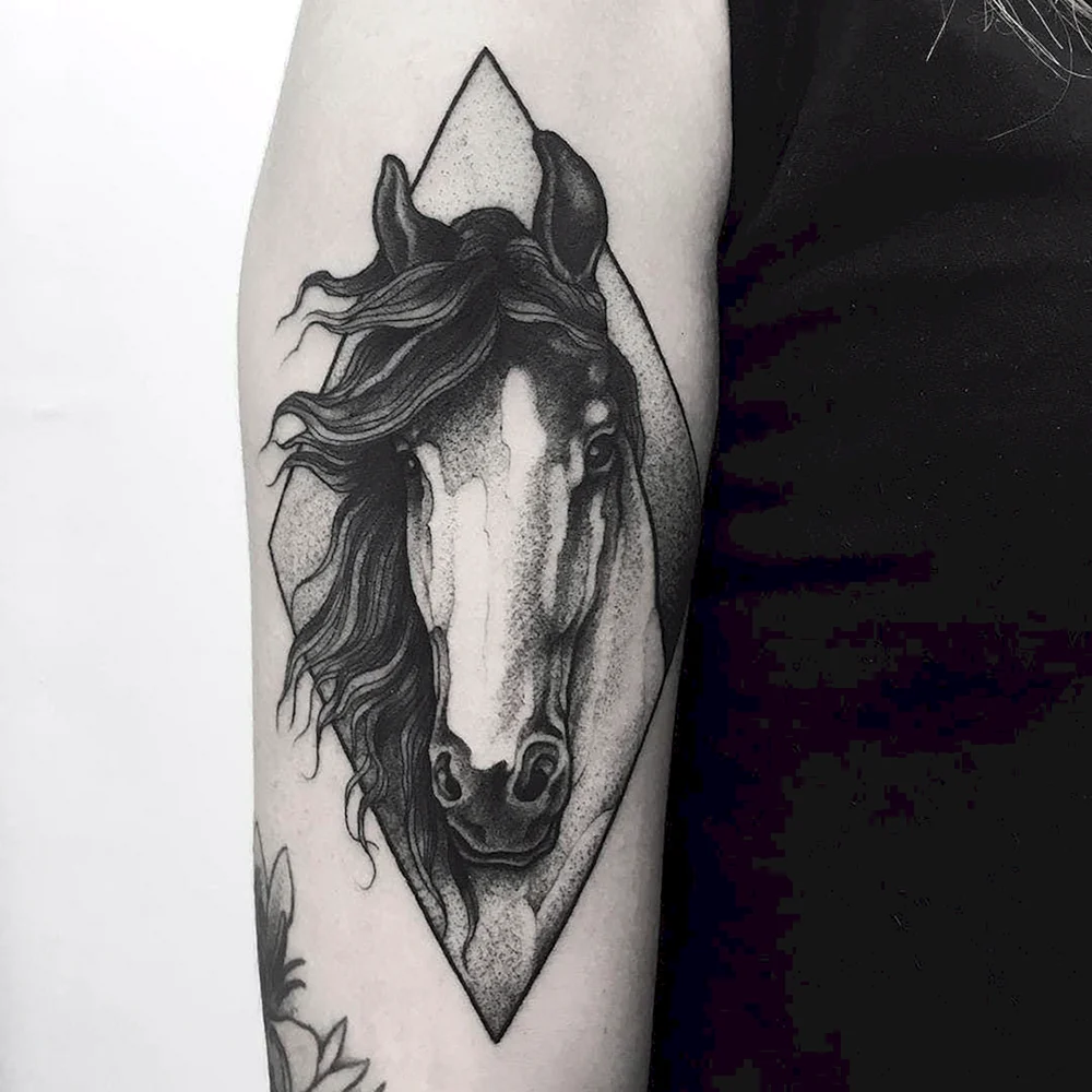 Horse Tattoo Design