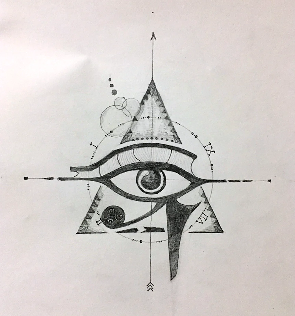 Horus Eye Pyramid