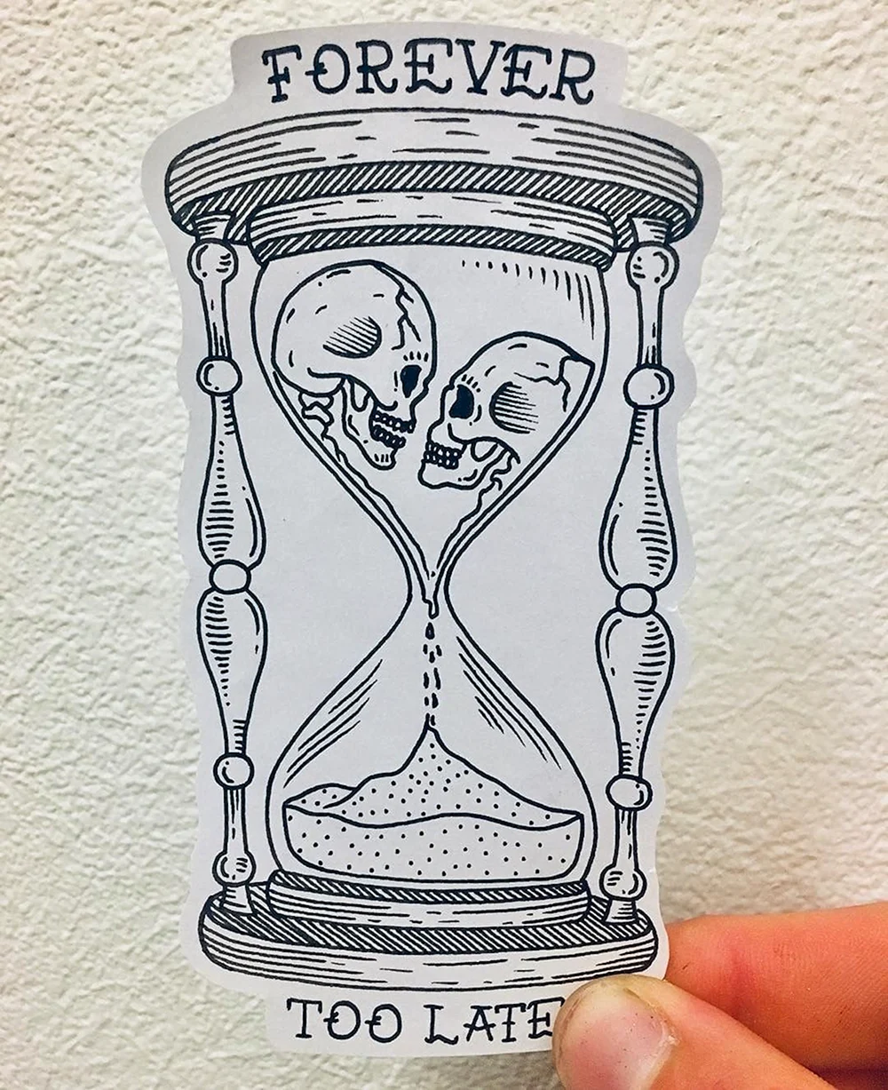 Hourglass Skull