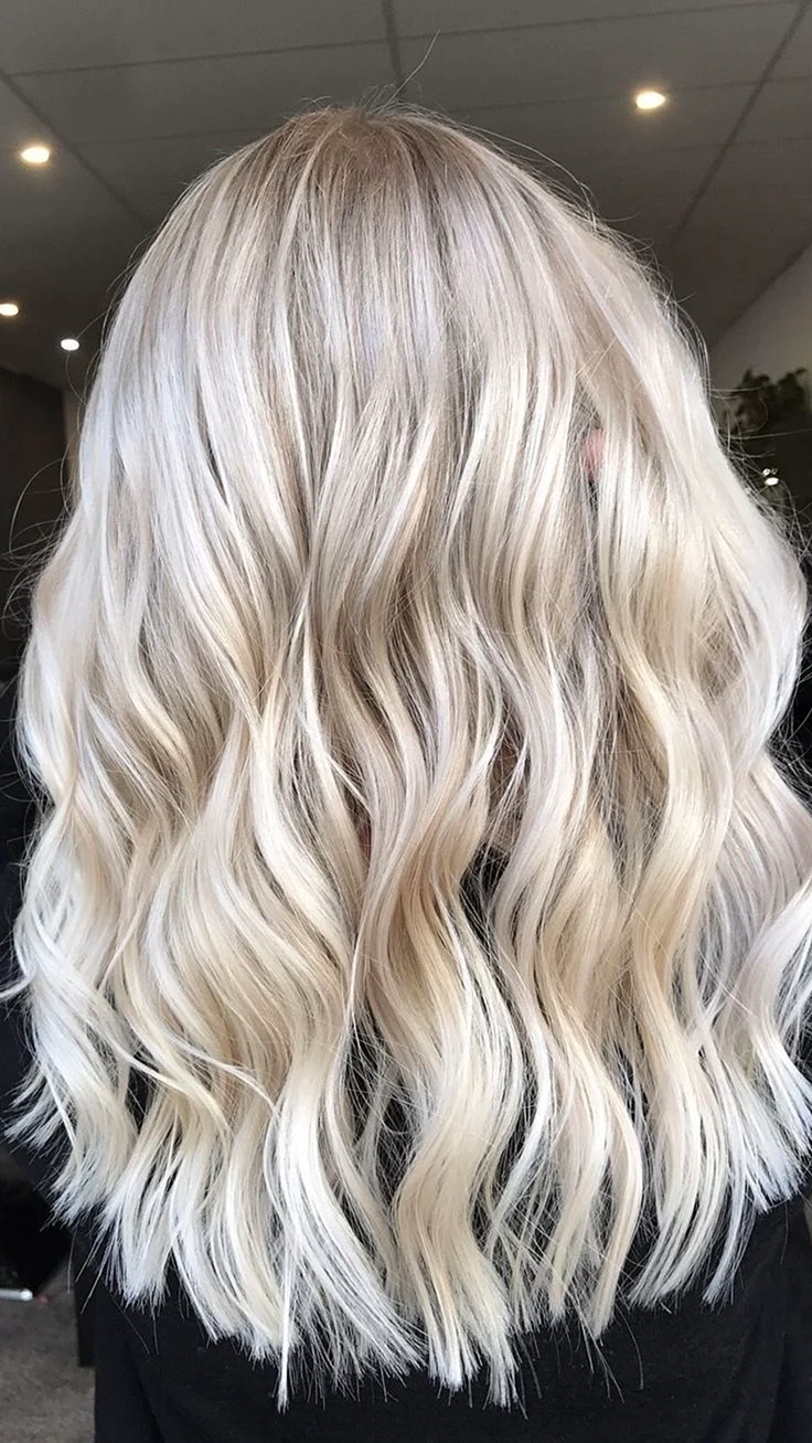 Ice blonde hair Colors