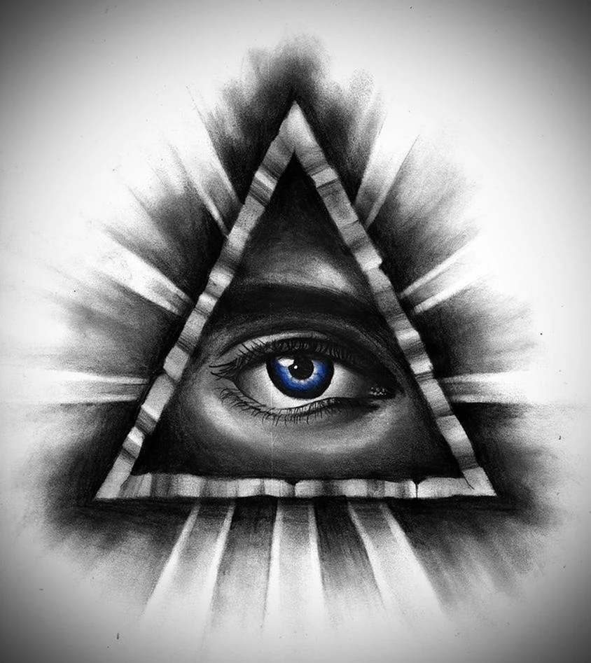 Illuminati all seeing Eye
