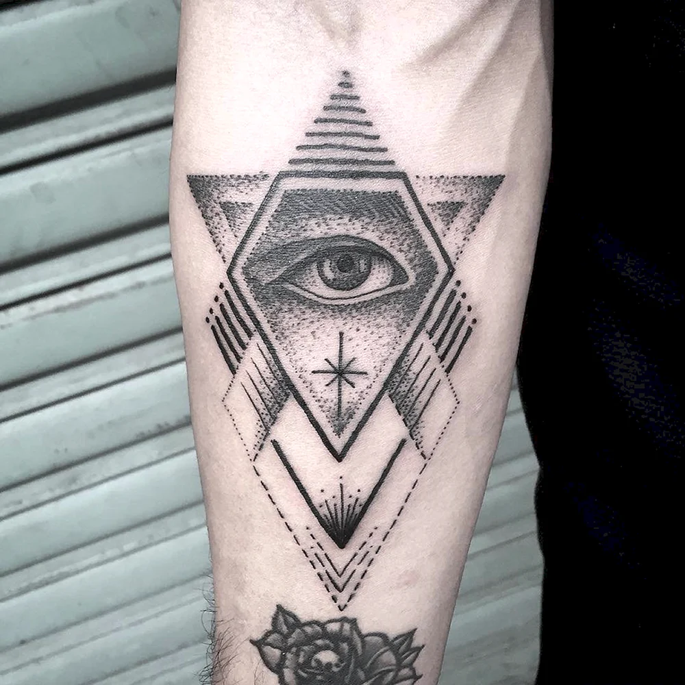 Illuminati Eye Tattoo