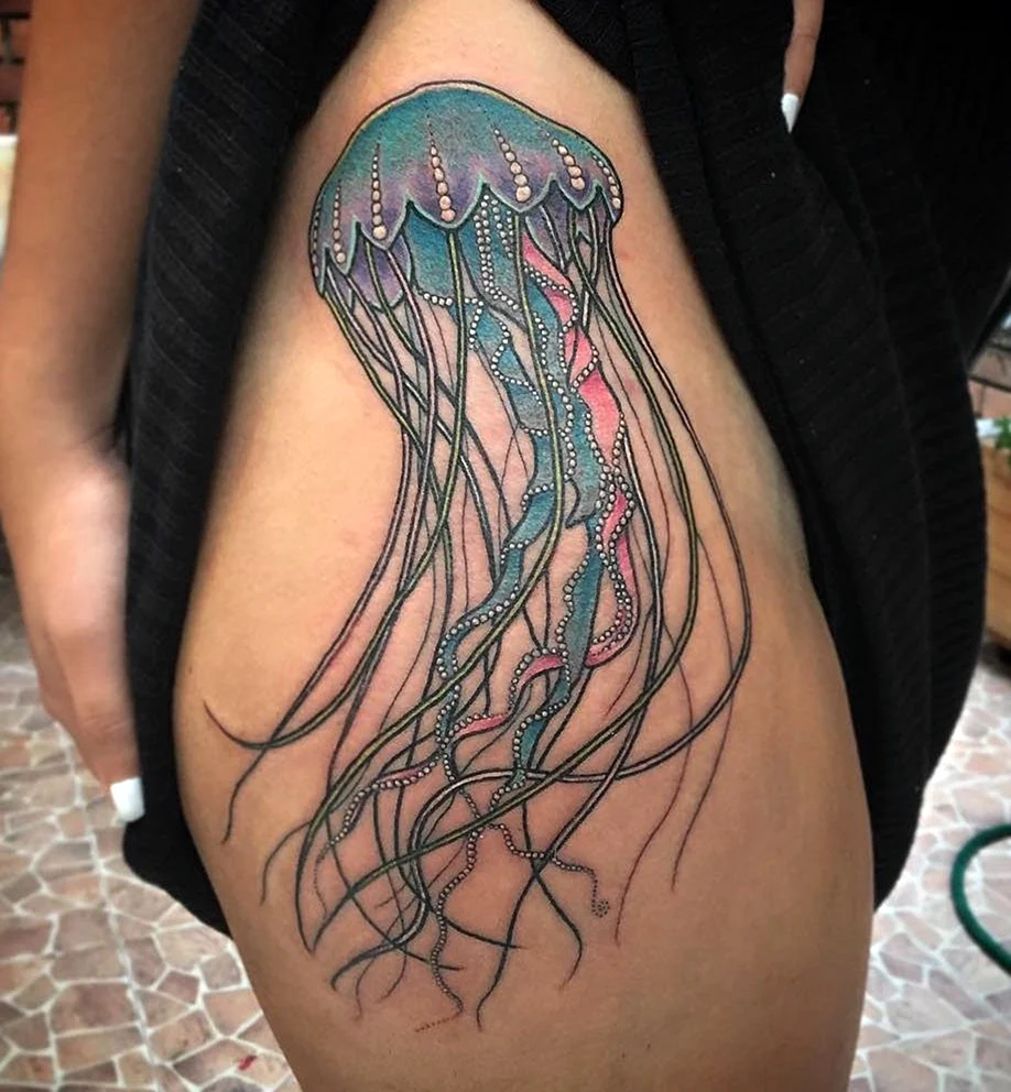 Jellyfish Art Tattoo