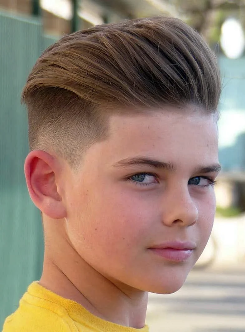 Красивые причёски для мальчиков 9 лет