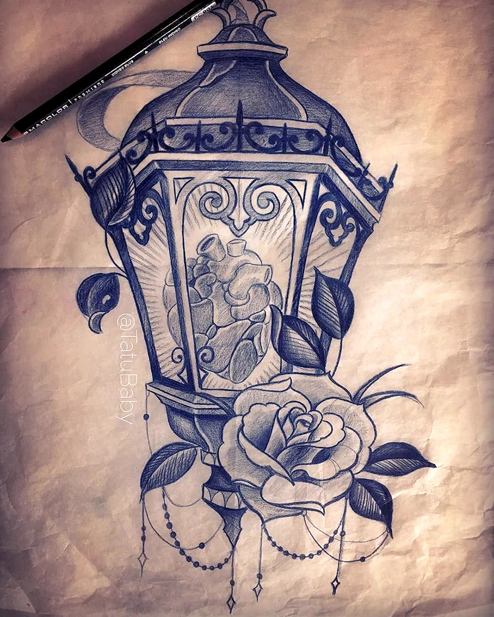 Lantern Tattoo