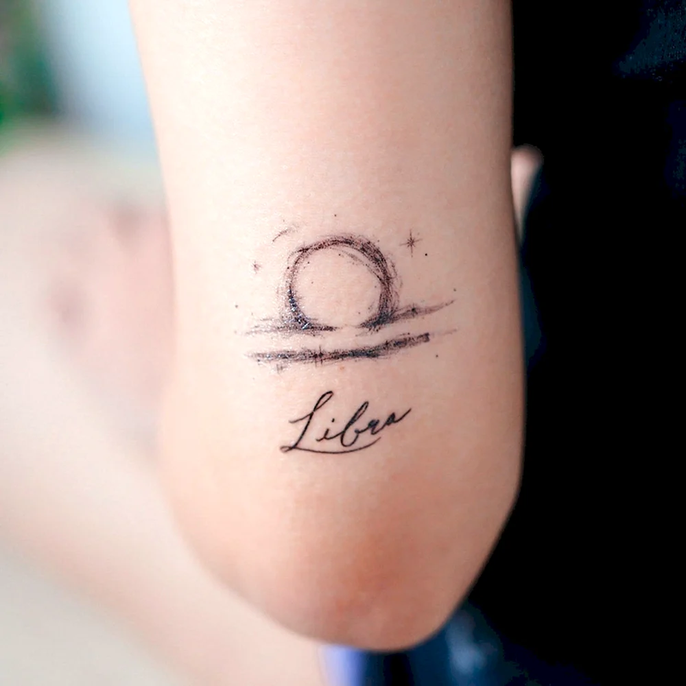 Libra Tattoo