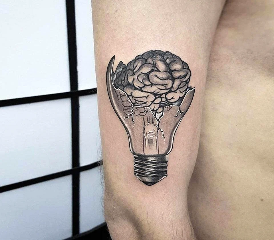 Light Bulb Tattoo