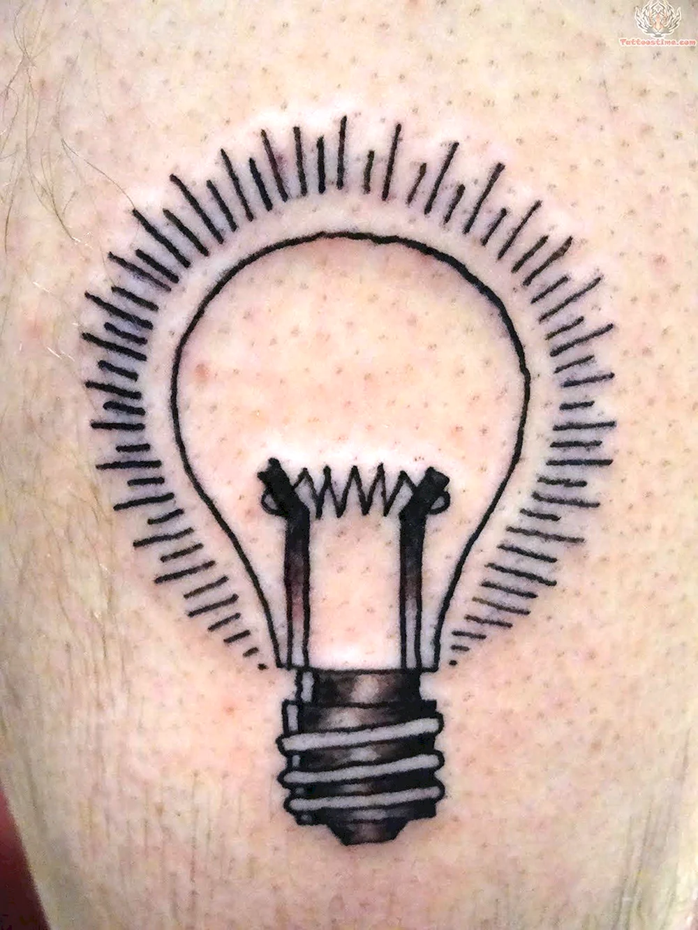 Light Bulb Tattoo