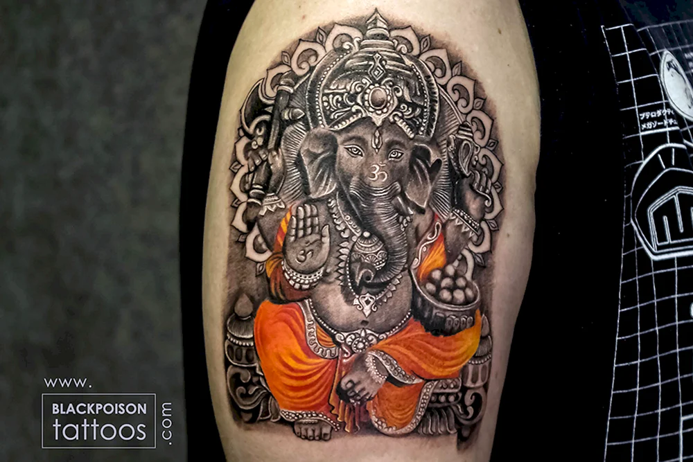 Lord Ganesha Tattoo
